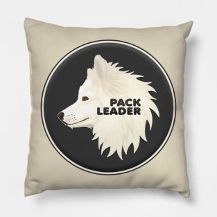 pack leader wolf Pillow