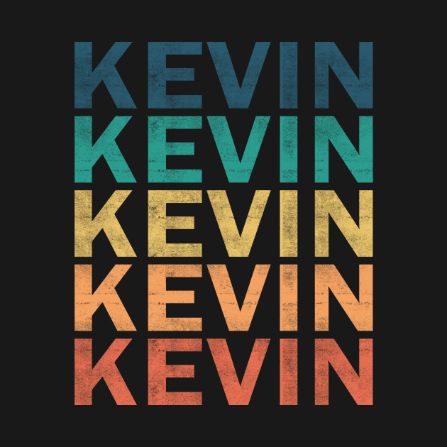 Discover Kevin Name T Shirt - Kevin Vintage Retro Name Gift Item Tee - Kevin - T-Shirt