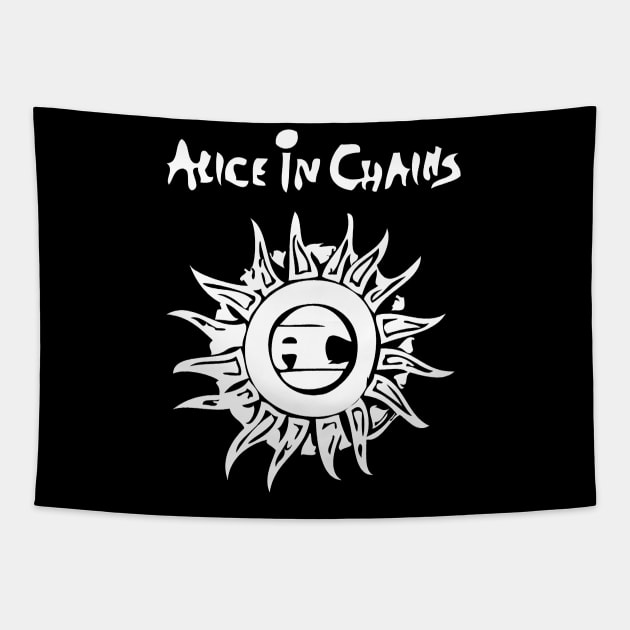 alice in chains Group Band Tapestry TeePublic