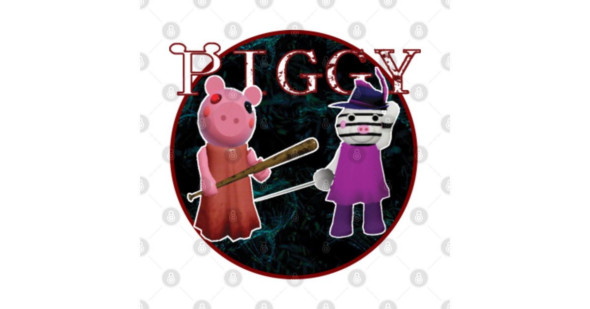 Piggy Roblox, Roblox Game, Roblox Characters - Piggy Roblox - Sticker ...