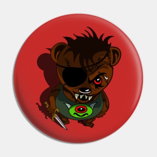 Terrible Teddy Zeek Pin