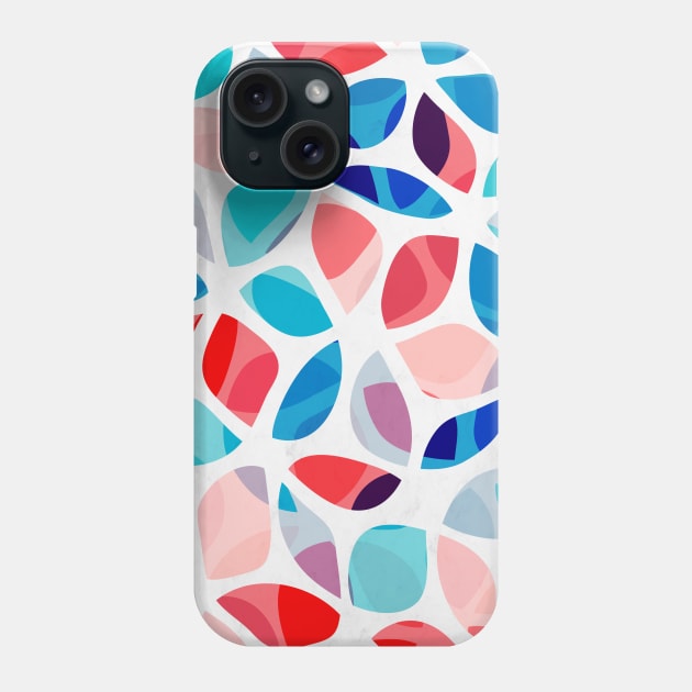 Flower Petals Colorful Pattern Phone Case by Tobe_Fonseca