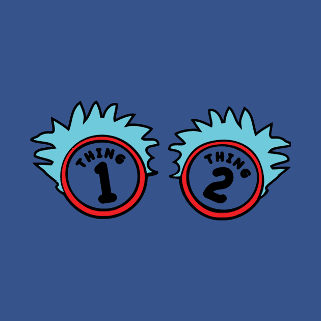 Thing 1 and Thing 2 by JAFARSODIK