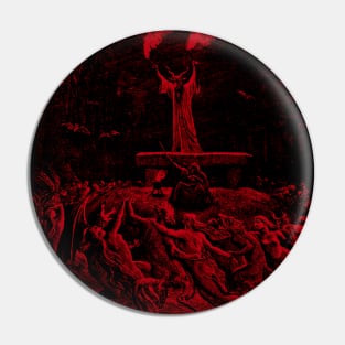 Sabbath dance Pin