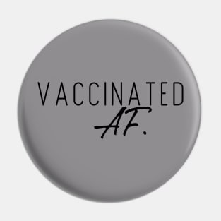 Vaccinated AF Pin