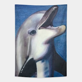 Dolphin Oil Painting Tapestry