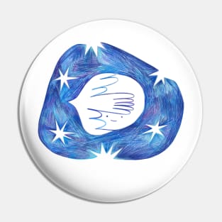 Birdy moon dream Pin