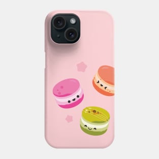 Happy macarons Phone Case