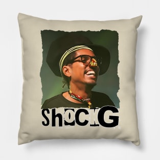 Shock G Vintage Retro Pillow