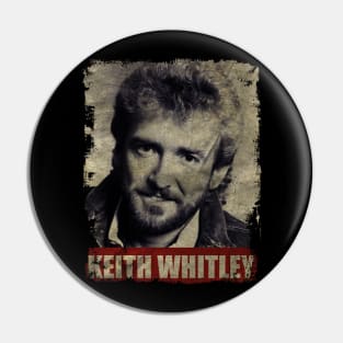 TEXTURE ART-Keith Whitley - RETRO STYLE Pin