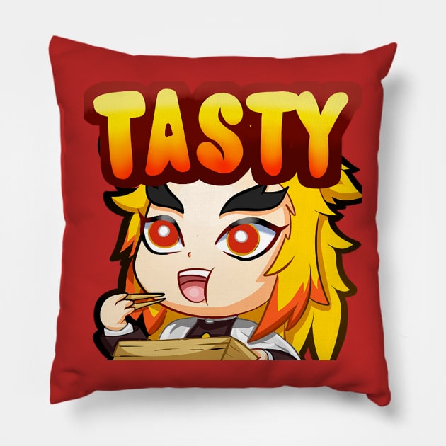 Shuck - Tasty! Pillow by SamuRonX