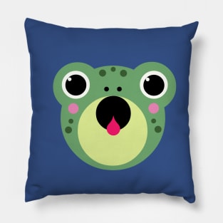 Cute Frog Cartoon Kawaii Pillow