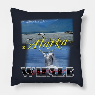 Alaska Whale Watching Pillow