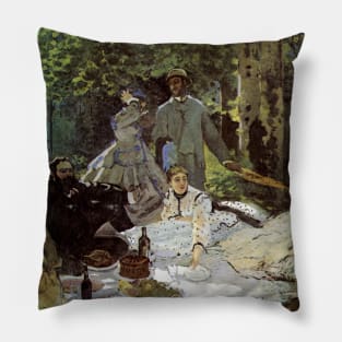 The luncheon - Claude Monet Pillow
