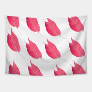 Leaf Pink Tapestry