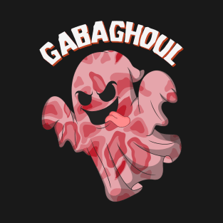 Gabaghoul Ghost Italian Ham Halloween Gabagool Parody T-Shirt