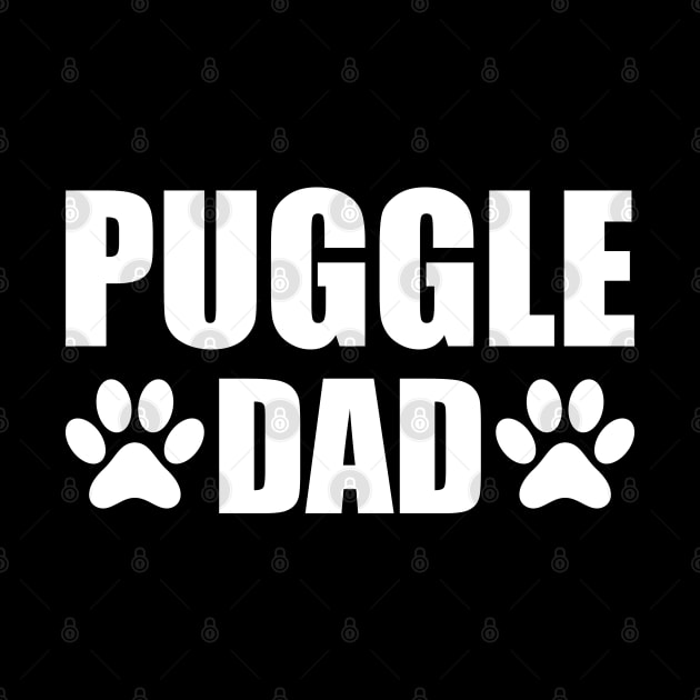 Puggle Dad - Puggle Dog Dad by KC Happy Shop