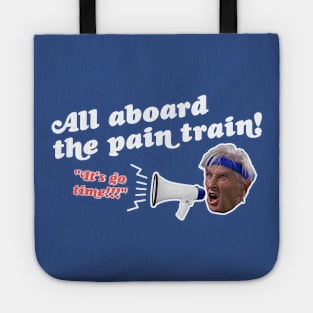 All Aboard the Pain Train // Mandelbaum FanArt Tote