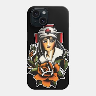 Rose of No Man's Land Tattoo Design Phone Case