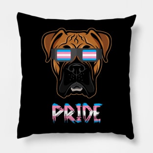 Boxer Transgender Flag Lgbt Pillow