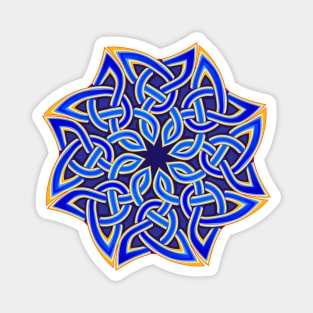 Celtic knot pattern ornament Magnet