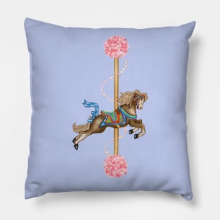 Fantasy Carousel Horse Pillow