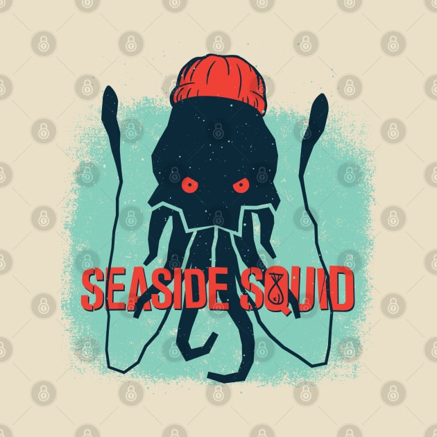 Seaside Squid by monsieurgordon