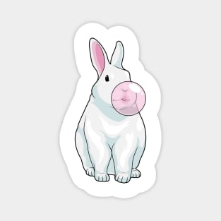 Rabbit Chewing gum Magnet