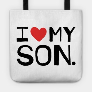 I LOVE MY SON Tote