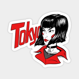 Tokyo Silene Oliveira La Casa de Papel money heist Magnet