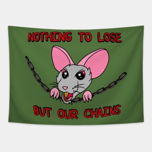 Nothing To Lose But Our Chains (Full Color) Tapestry