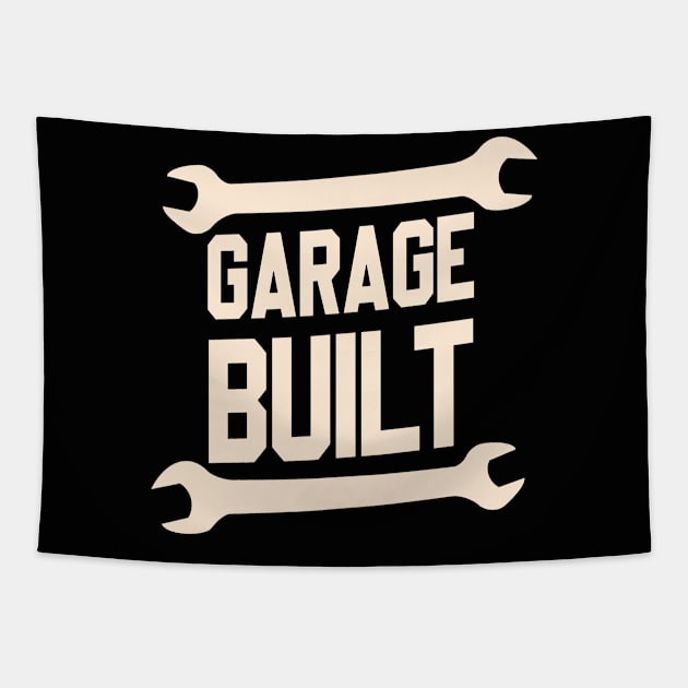 Garage Built Tapestry by VrumVrum