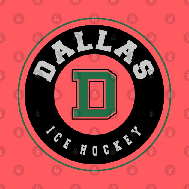 Dallas ice hockey by BVHstudio