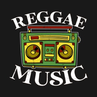 Reggae Music Sound System Boombox Dub T-Shirt