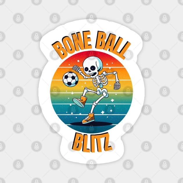 "Bone Ball Blitz" design Magnet by WEARWORLD