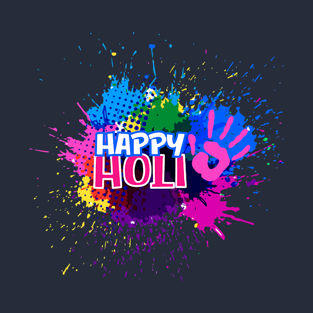 Colorful Splashes For Holi by jobieh shop