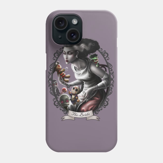 The Bride dollmaking Phone Case by Medusa Dollmaker