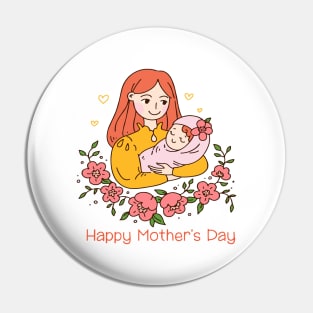 Happy Mother's Day Pin