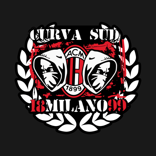 Curva sud milano by lounesartdessin