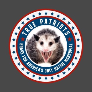 Brake For America's Only Native Marsupial T-Shirt