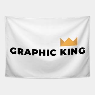 Graphic king Tapestry