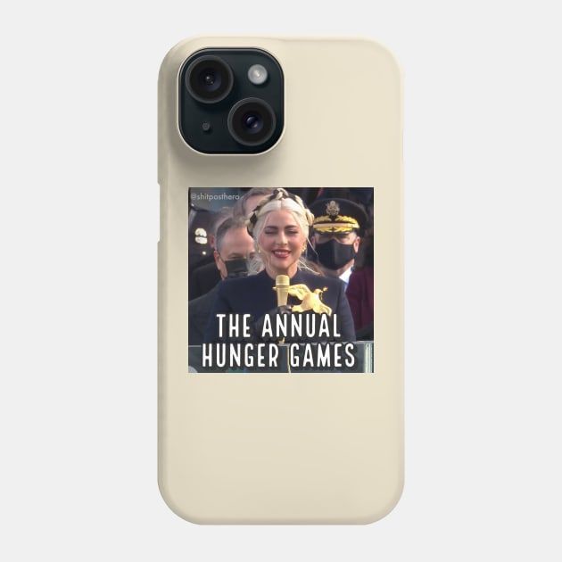 The First Annual Hunger Games Phone Case by Shit Post Hero