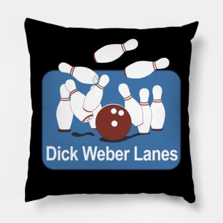 Dick Weber Lanes Bowling Pillow