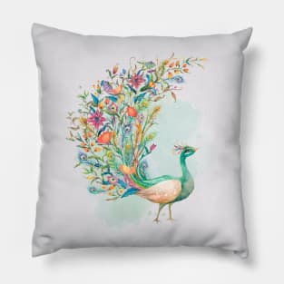 Peacock Pillow