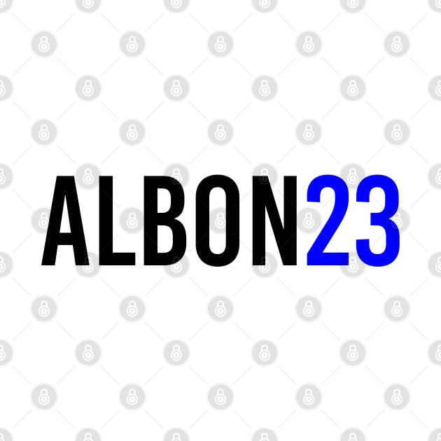 Alexander Albon 23 Design by GreazyL