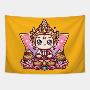 Vidyaraja Cute Cartoon Tapestry