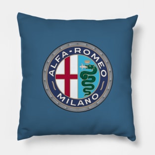 Alfa Romeo Milano Vintage logo Pillow