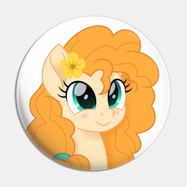 Pear Butter portrait Pin by CloudyGlow