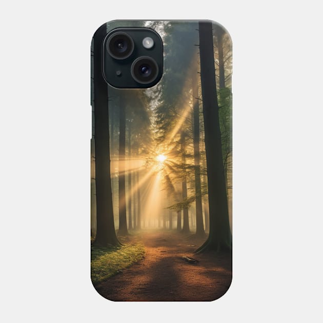 Dawn's Hushed Whisper Phone Case by vk09design