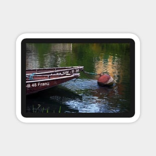 Old boats - Bamberg Germany Magnet